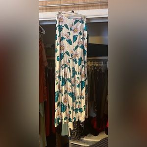 NWT Forever 21 Tropical Maxi Skirt